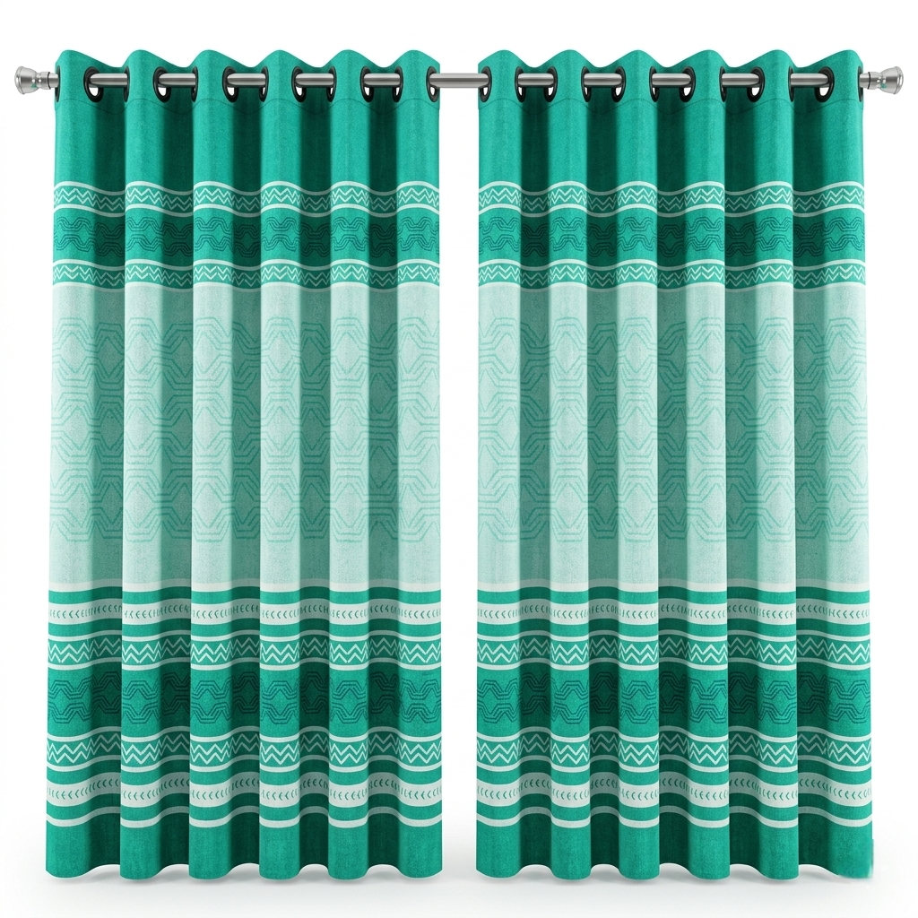 Geometric Modern Block patch Stripe Pattern